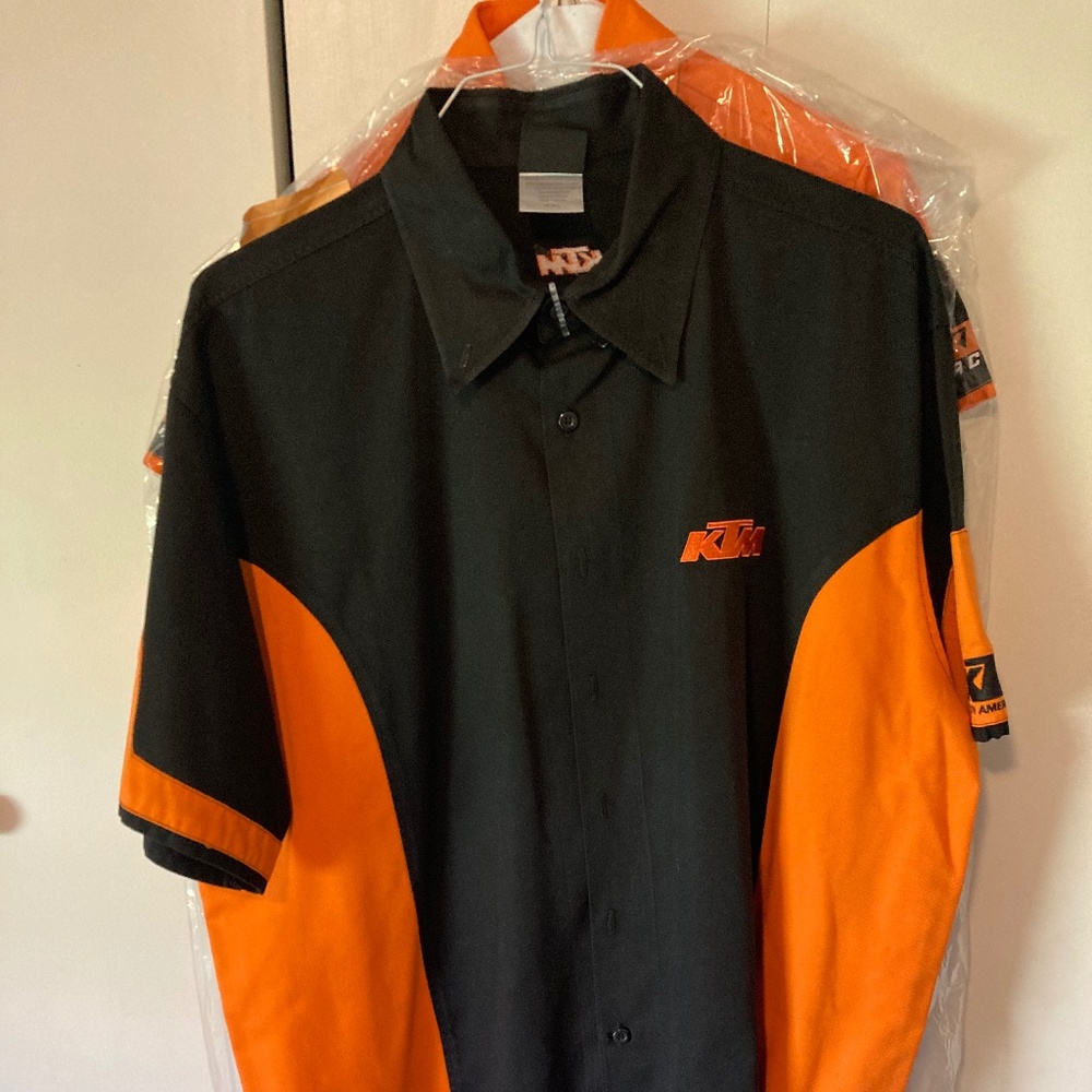 KTM Racing Button Down Shirt